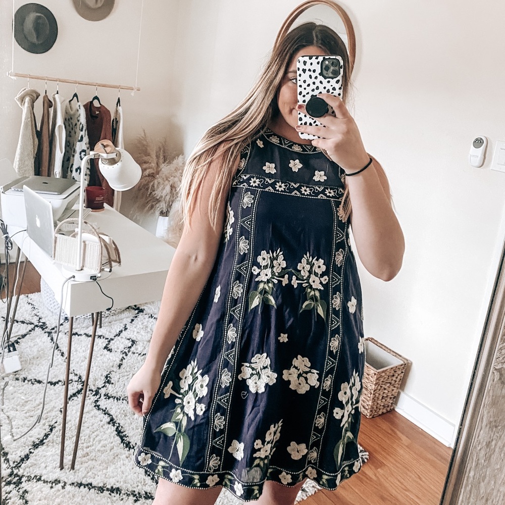 Anthropologie Maeve floral dress